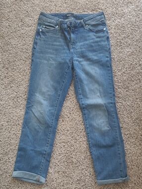 Simply Vera Vera Wang Women's Light Blue Boyfriend Jeans